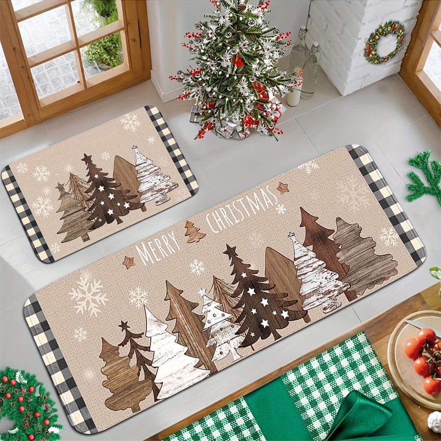VIKAMA Set Noel Mutfak Halılar - Family Tree Print incelemesi ve fiyatı