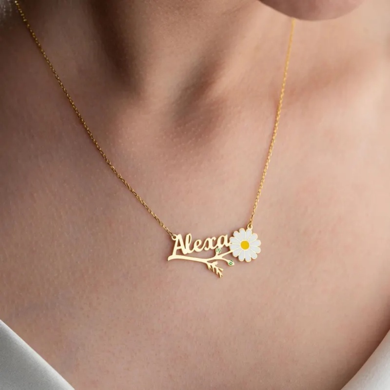 Roro'nun Kişiselleştirilmiş Re - Birth Flower Necklace incelemesi ve fiyatı