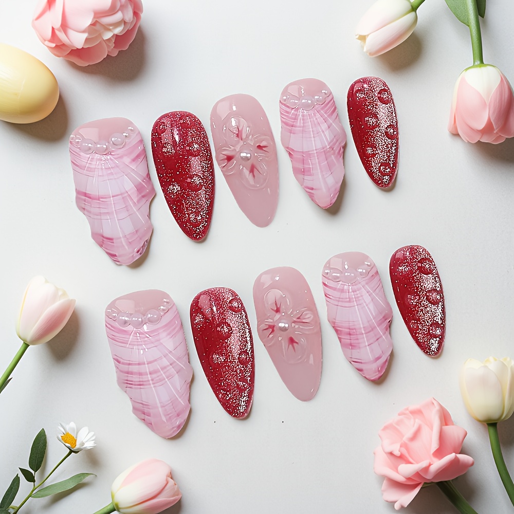 10 adet Orta Boy Badem Şeklind - Pressed Flower Art incelemesi ve fiyatı