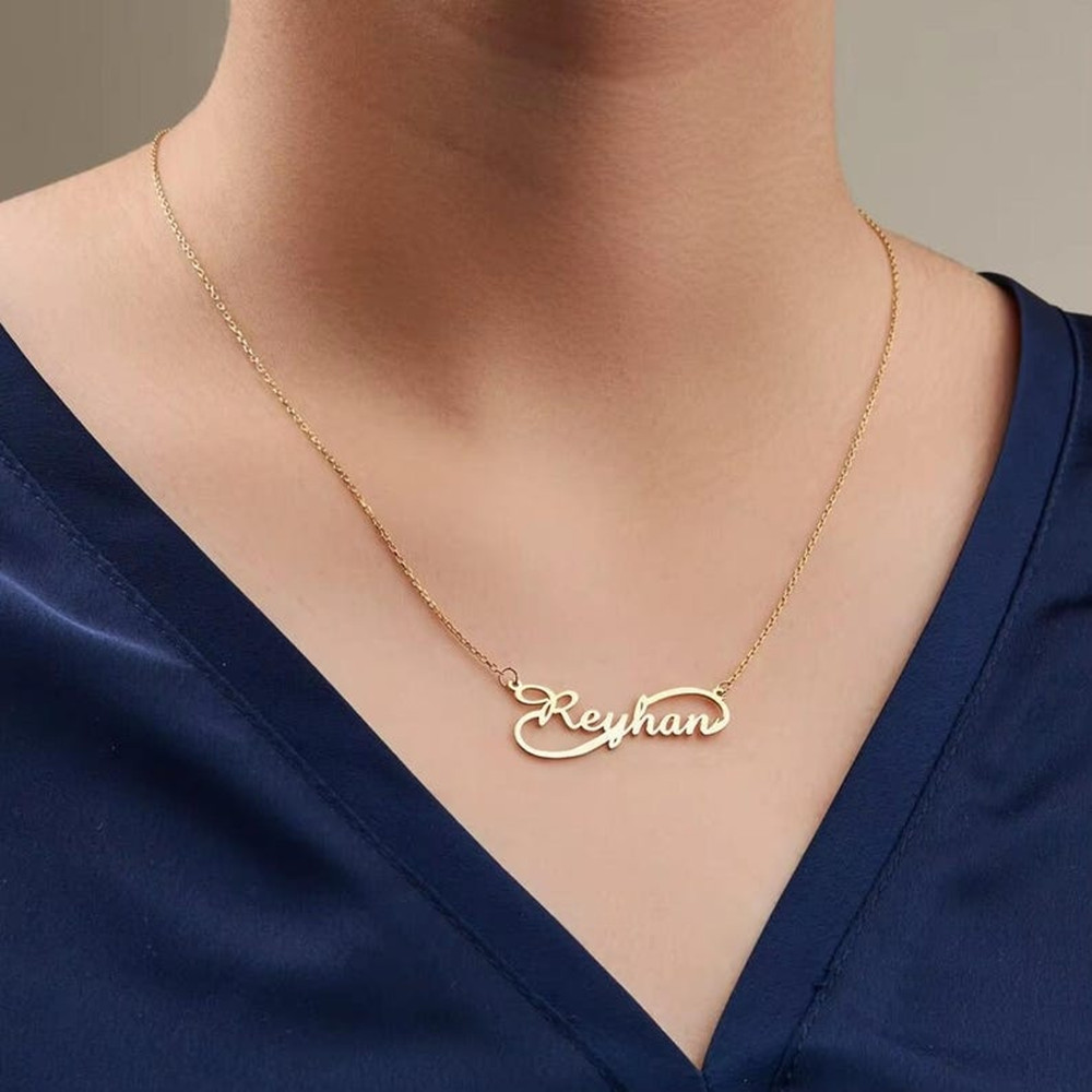 Özel Sonsuzluk İsimli Kolye Al - Birth Flower Necklace incelemesi ve fiyatı